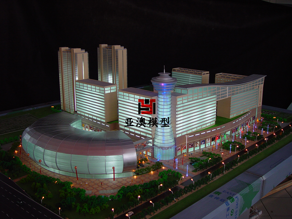 上海興力達商業(yè)廣場模型