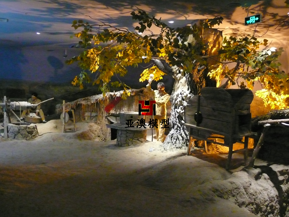 新疆地窩子場(chǎng)景復(fù)原