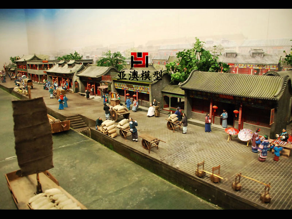 明清商業(yè)街場(chǎng)景復(fù)原