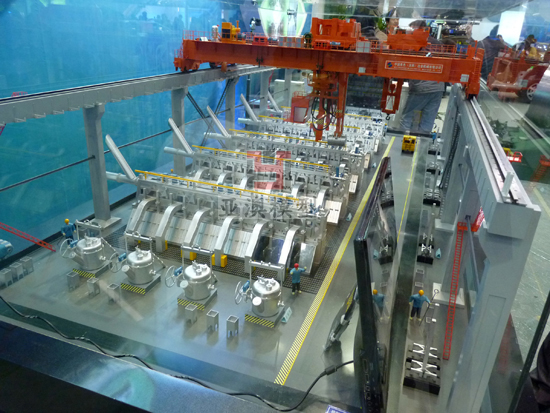 鋁箔生產(chǎn)設備模型