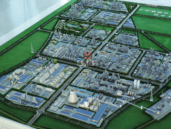 國(guó)電英力特園區(qū)沙盤