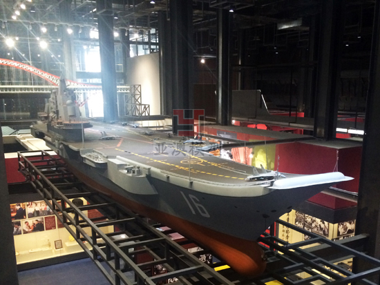 遼寧號驅逐艦模型